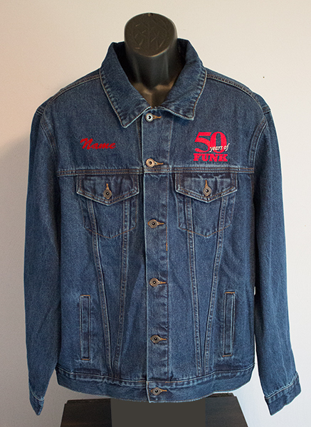 50YOF denim jacket front